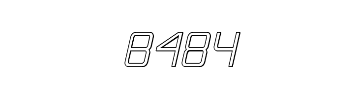 Escape Artist 3D Semi-Italic  Free Fonts Download