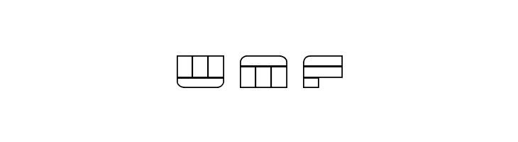 Quicken Outline Regular  Free Fonts Download
