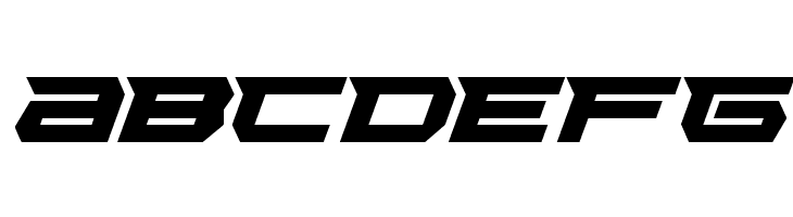 Lethal Force Italic  Free Fonts Download