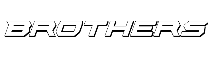 Lethal Force 3D Italic  Free Fonts Download