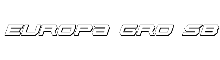 Lethal Force 3D Italic  Free Fonts Download