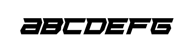 Lethal Force Condensed Italic  Free Fonts Download
