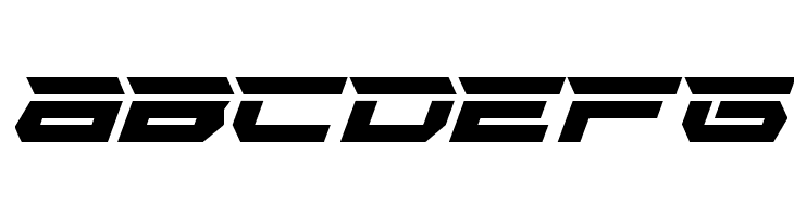 Lethal Force Laser Italic  Free Fonts Download