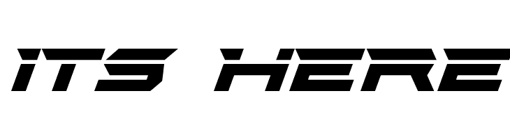 Lethal Force Laser Italic  Free Fonts Download