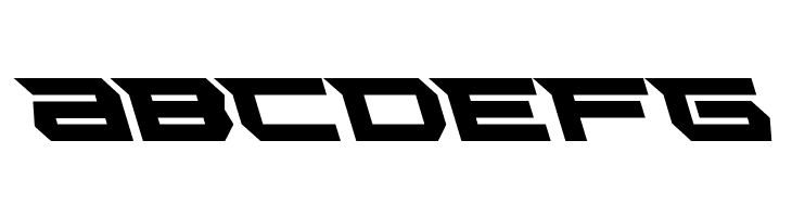 Lethal Force Leftalic  Free Fonts Download