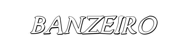 Woodgod 3D Italic  Free Fonts Download