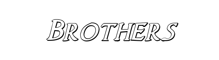 Woodgod 3D Italic  Free Fonts Download