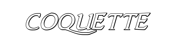 Woodgod 3D Italic  Free Fonts Download