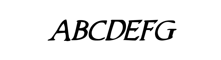 Woodgod Italic  Free Fonts Download