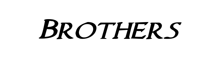 Woodgod Expanded Italic  Free Fonts Download