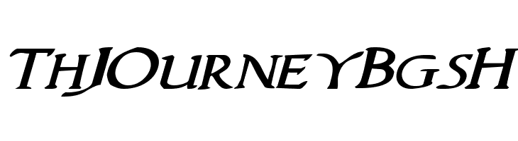 Woodgod Expanded Italic  Free Fonts Download