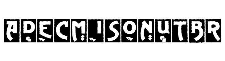 Advertising Gothic Demo  Free Fonts Download