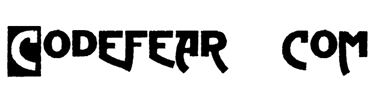 Advertising Gothic Demo  Free Fonts Download