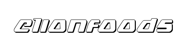 DS man 3D Italic  Free Fonts Download