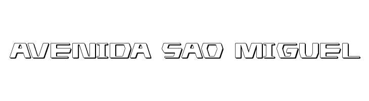 DS man 3D  Free Fonts Download