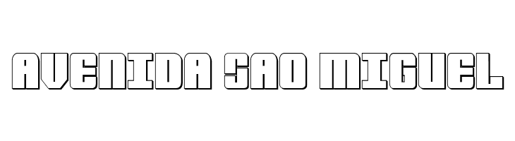 Mobile Infantry 3D Regular  Free Fonts Download