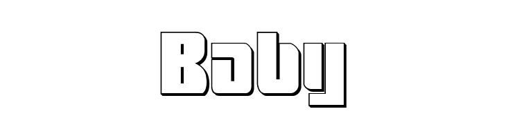 Mobile Infantry 3D Regular  Free Fonts Download