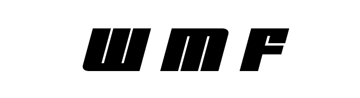 Mobile Infantry Expanded Italic  Free Fonts Download