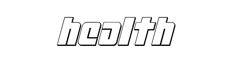 Mobile Infantry 3D Italic  Free Fonts Download