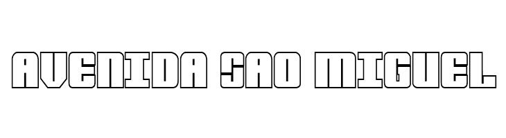 Mobile Infantry Outline Regular  Free Fonts Download