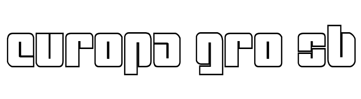 Mobile Infantry Outline Regular  Free Fonts Download