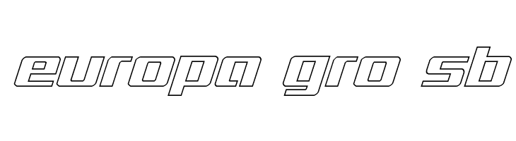 Ultramarines Outline Italic  Free Fonts Download