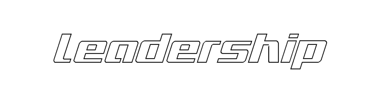 Ultramarines Outline Italic  Free Fonts Download