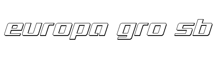 Ultramarines 3D Italic  Free Fonts Download