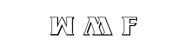 Eternal Knight 3D Regular  Free Fonts Download