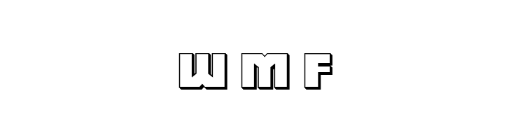 Blitzstrike 3D Regular  Free Fonts Download