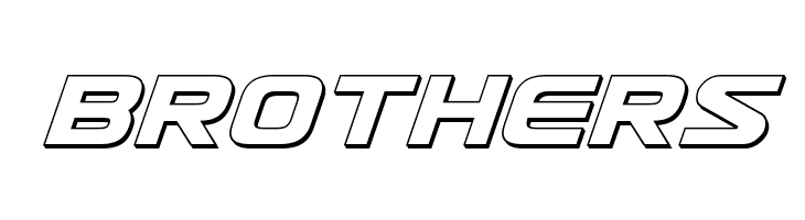 Usuzi 3D Italic  Free Fonts Download