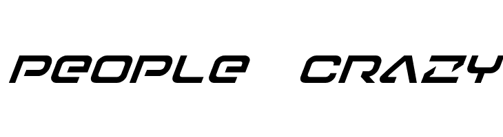 4114 Blaster Super-Italic  Free Fonts Download