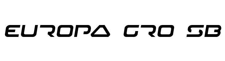 4114 Blaster Semi-Italic  Free Fonts Download