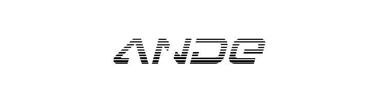 4114 Blaster Gradient Italic  Free Fonts Download