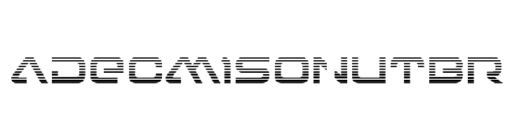 4114 Blaster Gradient  Free Fonts Download