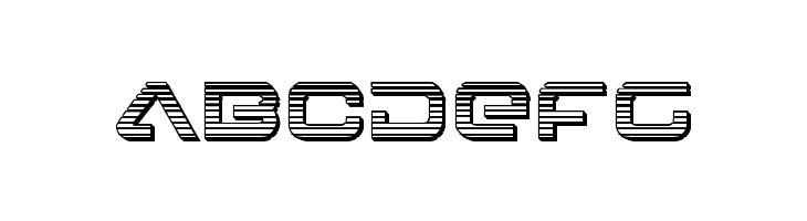 4114 Blaster Chrome  Free Fonts Download