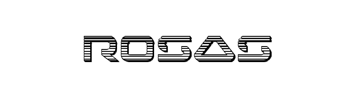 4114 Blaster Chrome  Free Fonts Download