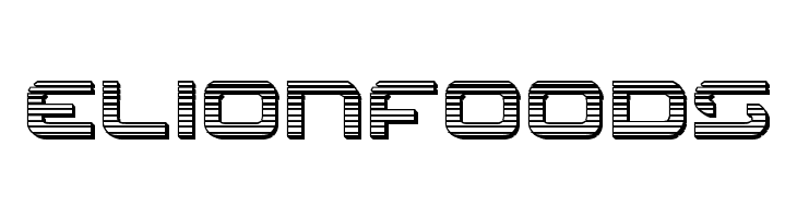 4114 Blaster Chrome  Free Fonts Download