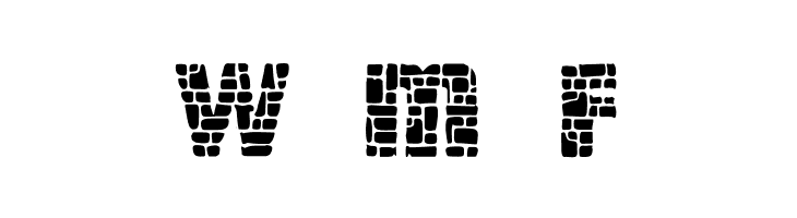 Dungeon Blocks Filled  Free Fonts Download