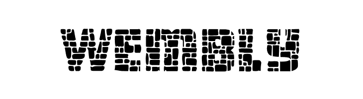 Dungeon Blocks Filled  Free Fonts Download