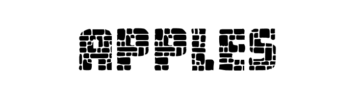 Dungeon Blocks Filled  Free Fonts Download