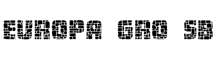 Dungeon Blocks Filled  Free Fonts Download