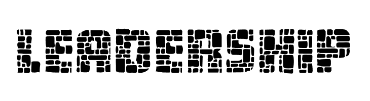 Dungeon Blocks Filled  Free Fonts Download