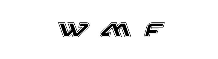 4114 Blaster Academy Italic  Free Fonts Download