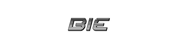 4114 Blaster Chrome Italic  Free Fonts Download