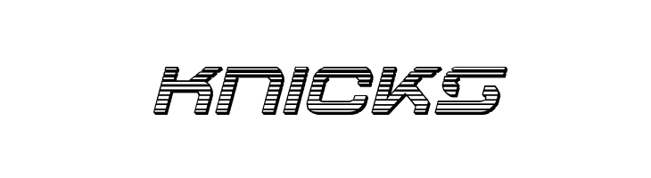 4114 Blaster Chrome Italic  Free Fonts Download