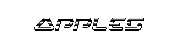 4114 Blaster Chrome Italic  Free Fonts Download