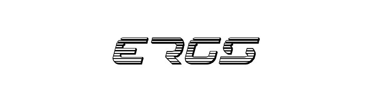 4114 Blaster Chrome Italic  Free Fonts Download