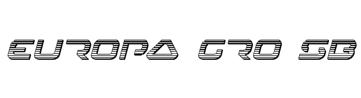 4114 Blaster Chrome Italic  Free Fonts Download