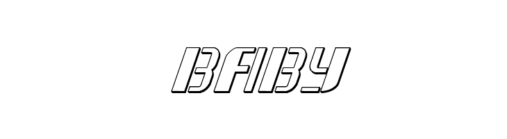 Jetway 3D Italic  Free Fonts Download